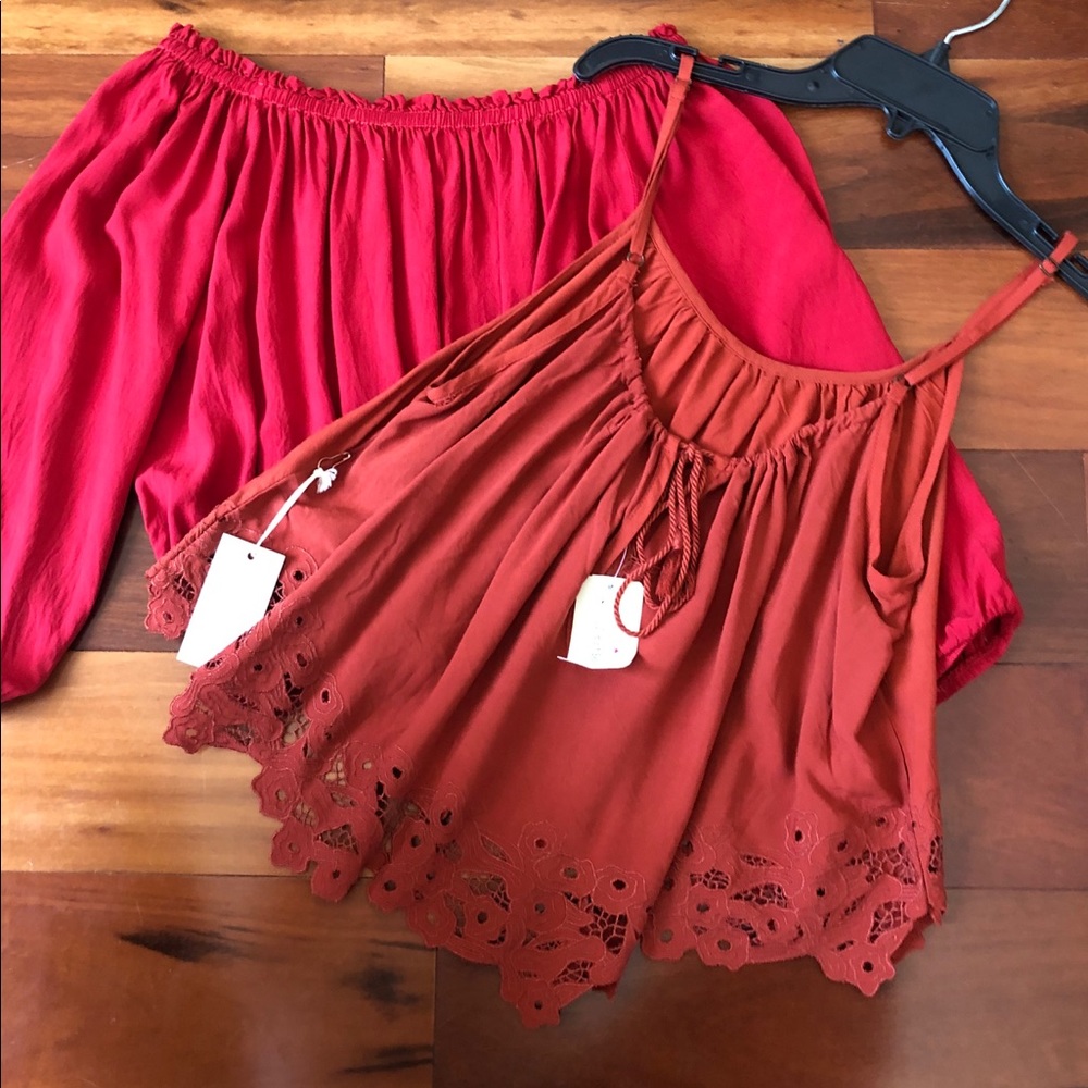 BRANDY MELVILLE AND FOREVER 21 BUNDLE